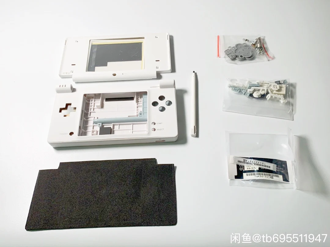 OEM perumahan casing cangkang Kit penutup penuh perbaikan bagian pengganti untuk Nintendo DSi NDSi penutup konsol dengan tombol Kit lensa layar
