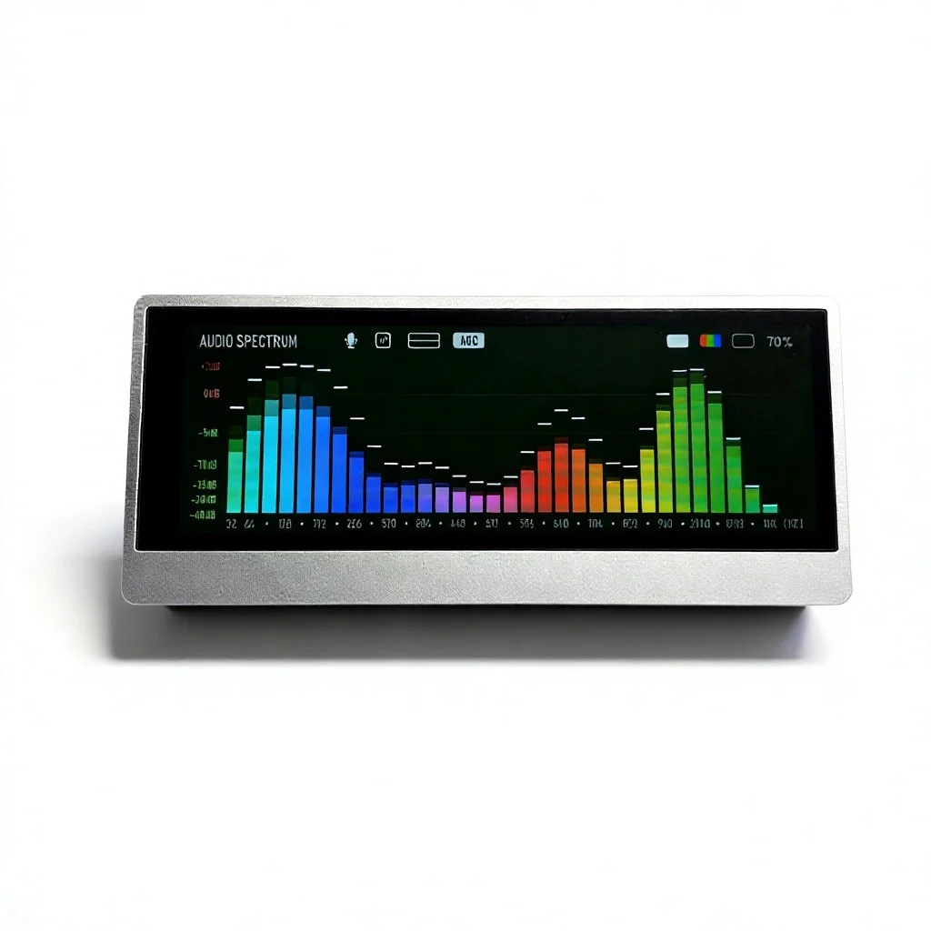 46 Audio Spectrum Display VU Meter Voice-Activated 46-inch Touchscreen Analog Pointer Level Meter Electronic Module