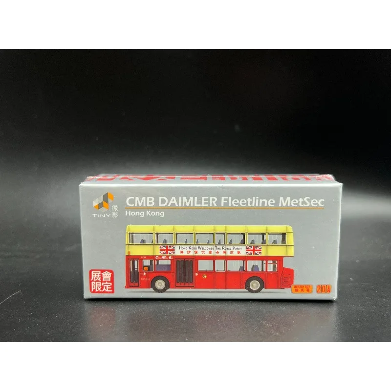 Modelo de Autobús de Aleación de Hong Kong, Diecast Tiny Midibus CMB Danna Treasure Quarry Bay 20A