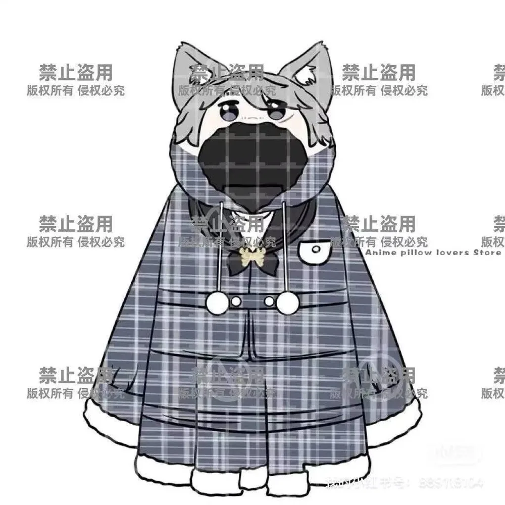 

Anime Identity Ⅴ Aesop Carl Embalmer Cloak Plush Cloaks Furry Blanket Cosplay Costume Soft Cap Hoodie Hallowmas Gifts
