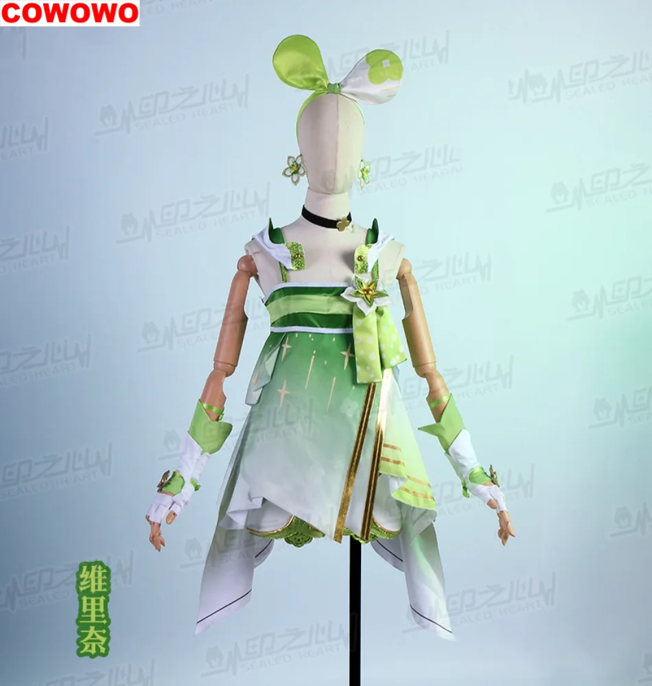 

COWOWO Wuthering Waves Verina Women Cosplay Costume Cos Game Anime Party Uniform Hallowen Play Role Clothes Clothing