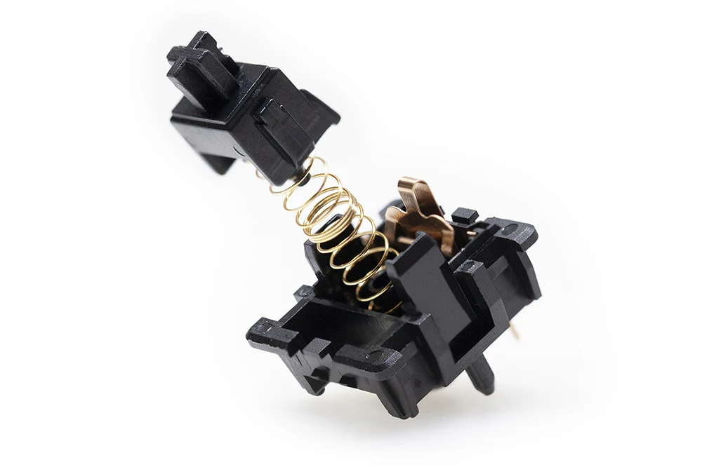 Imagem -05 - Tecsee-oreo Switch Linear Switch para Teclado Mecânico de Jogos Gold Spring Pom Nylon Uhmwpe 5pin Rgb Smd 63.5g mx