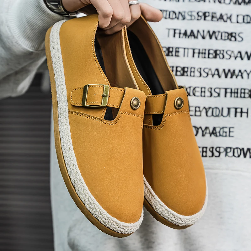 

2025 летние новые модные повседневные универсальные туфли для спорта и отдыха в стиле ретро на одну ногу с толстой подошвой и Baotou