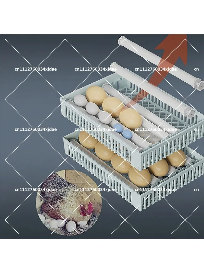 24 Egg Automatic Incubator with Touch Control Temperature, Poultry Hatcher for Chicken Duck Quail Bird, Household Brooder