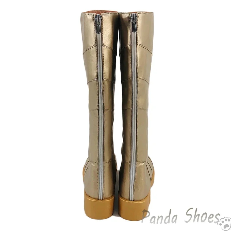 Fate obda nobunaga cosplay sapatos anime jogo cos botas longas quadrinhos cosplay traje prop sapatos para con festa de halloween