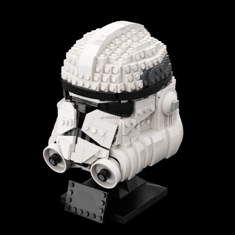 

877pcs Star Battle Clone Phase 2 Helmets Building Model Blocks Bricks Education Assembly Toy for Kids present Moc-75276