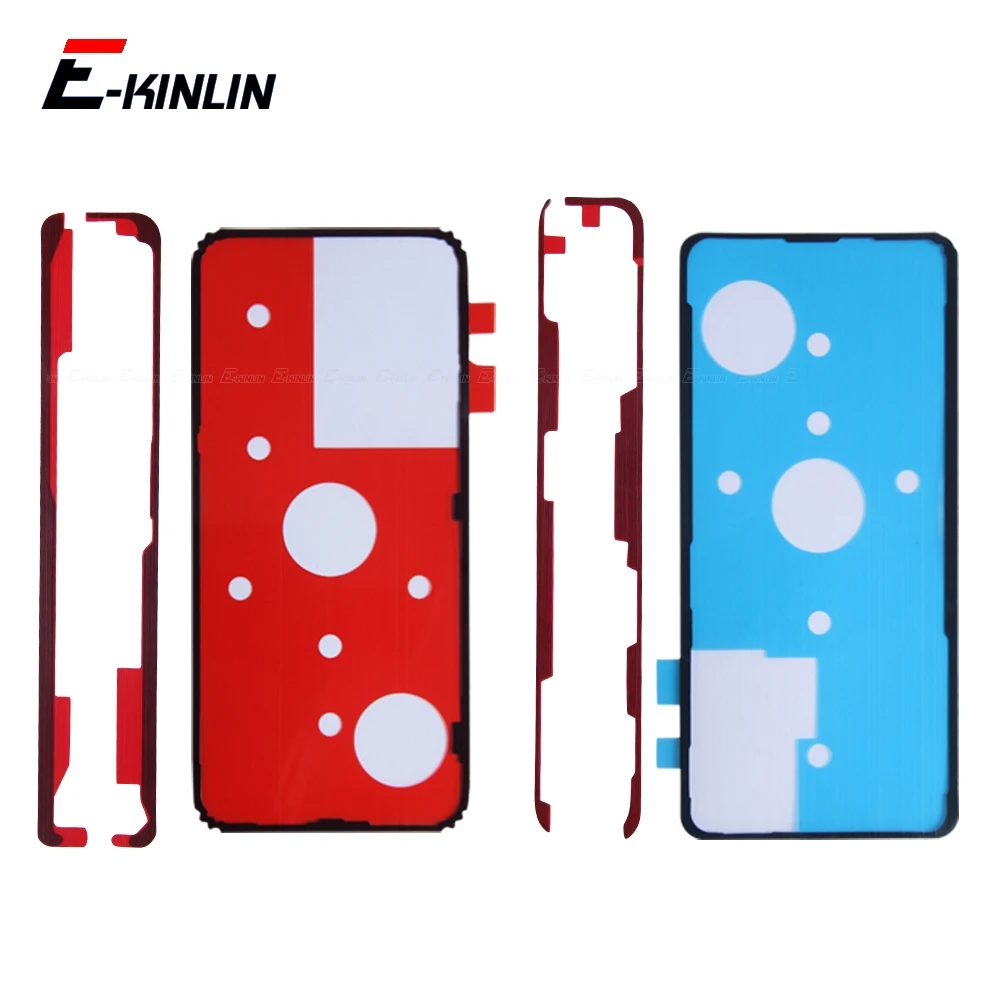 

Для Huawei P30 P40 P50 P50E P60 Pro Plus Art: клейкая лента-стикер для задней крышки дисплея LCD, запасные части