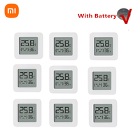 New XIAOMI Mijia Bluetooth Thermometer 2 Wireless Humidity Smart Electric Digital Hygrometer Thermometer Work with Mihome APP