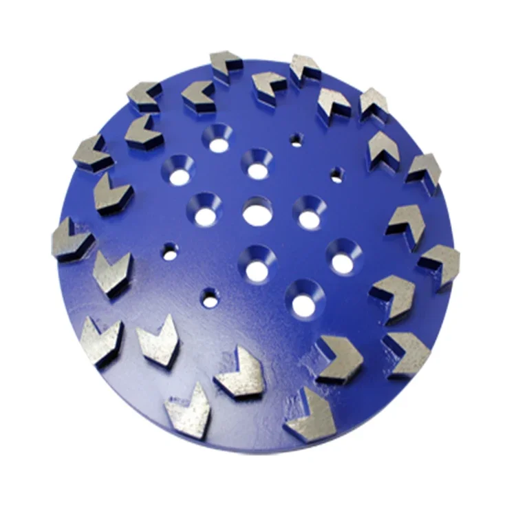 Europe Quality Polish Tools Concrete Floor Grinding Plate 250 Diamond Discs Grinding Wheels