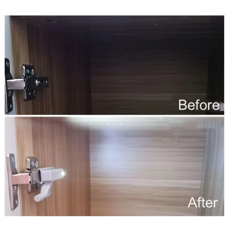 LED Inner Hinge lamp Under Cabinet Light Universal Wardrobe Light Sensor Led Armario For Cupboard Closet Kitchen Bedroom