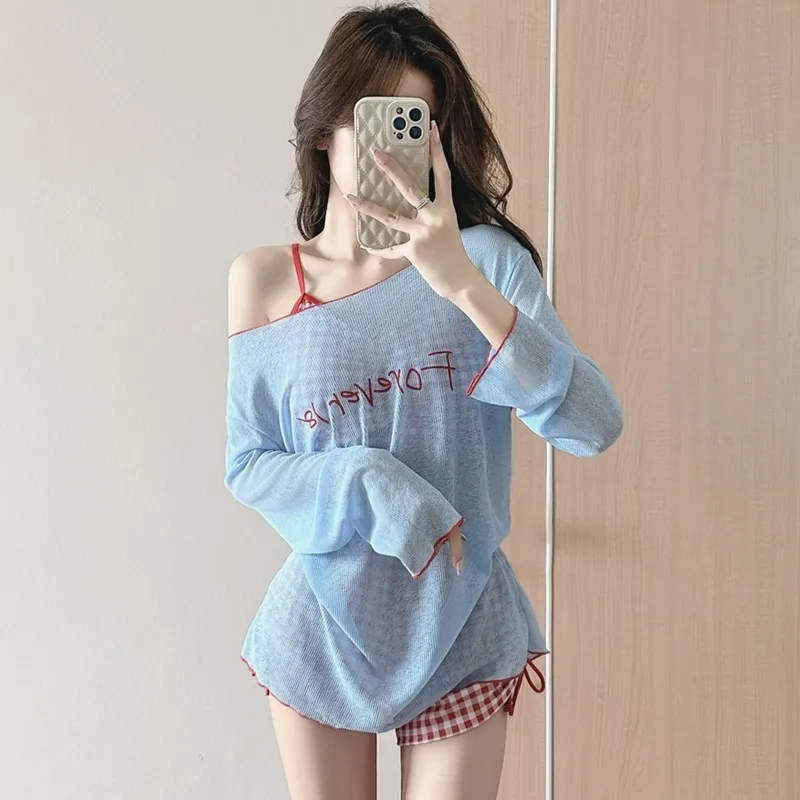 ملابس سباحة نسائية محافظة بمقاسات كبيرة، بدلة سباحة قطعة واحدة مثيرة بنمط شبكي، تغطي البطن، بدلة سباحة للفتيات ذوات المقاسات ... #2