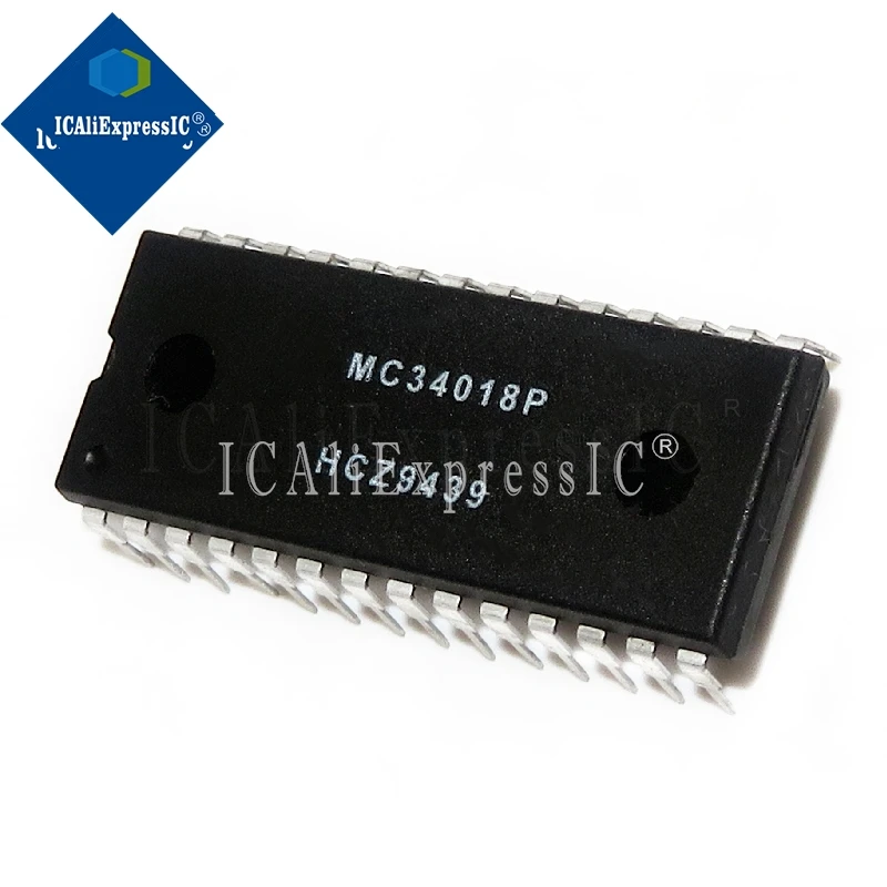 

10pcs/lot MC34018P MC34018 DIP-28 In Stock