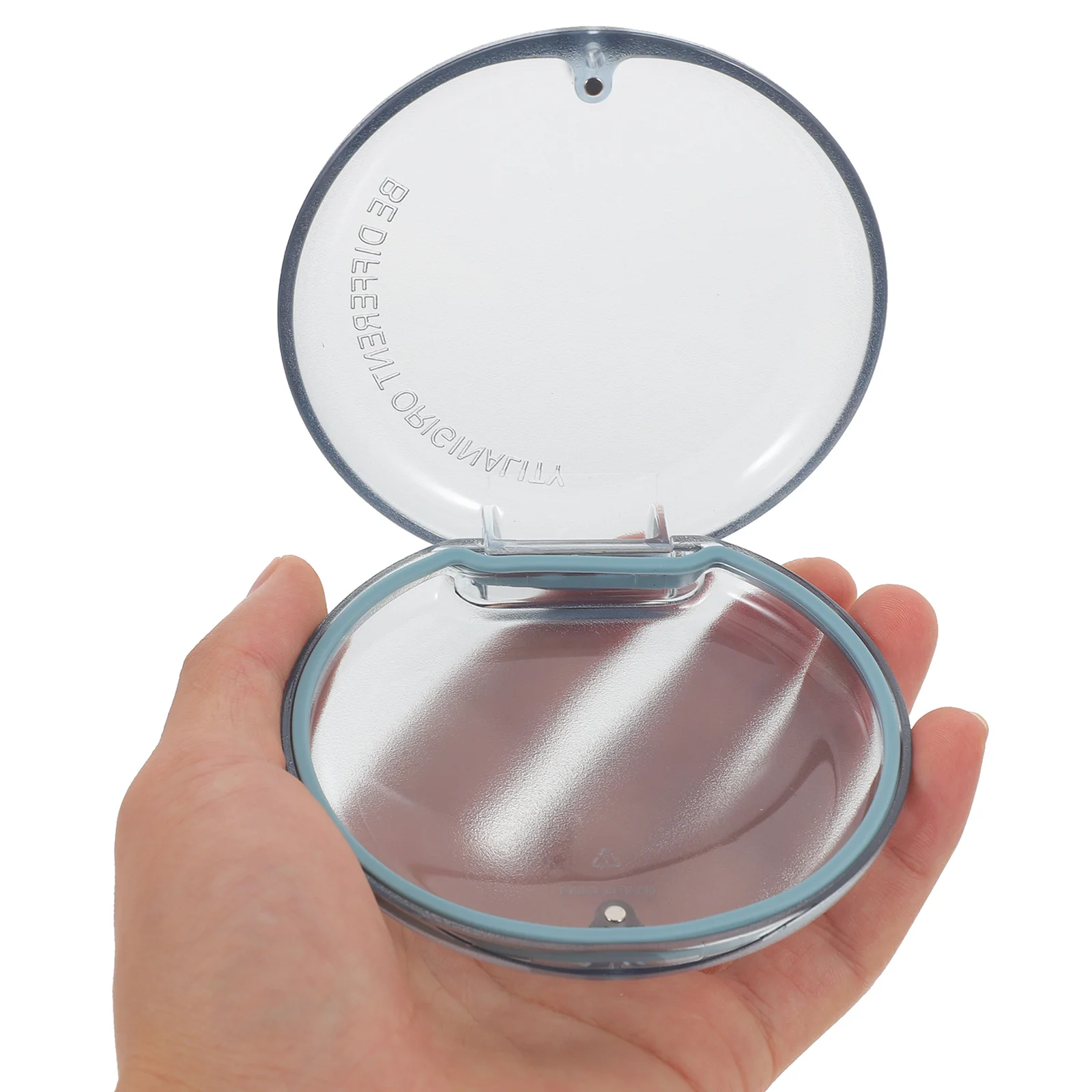 

Compact Denture Case Portable Retainer Holder Waterproof Storage Supplies for Outdoor Indoor Use Professional False Teeth Box