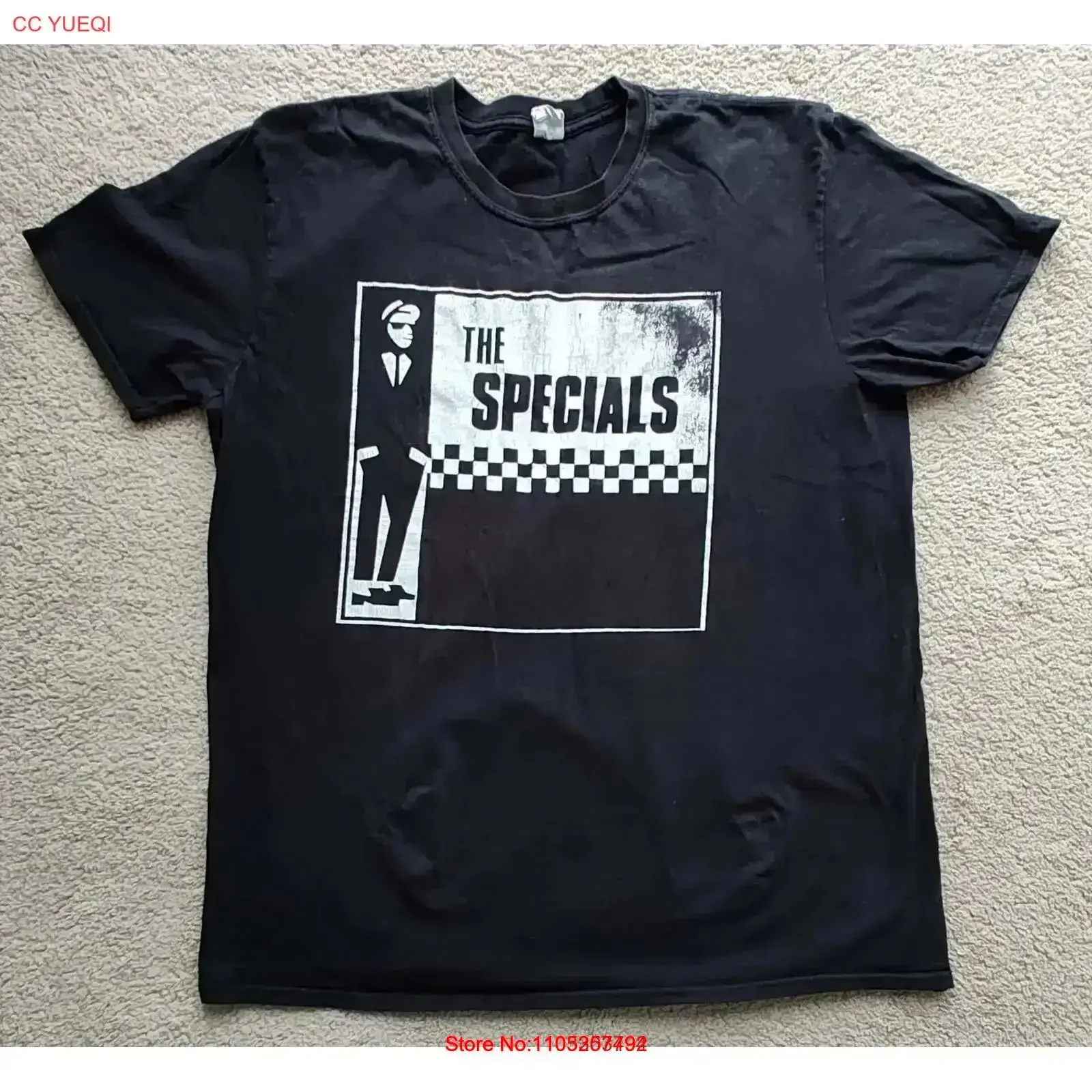 The Specials T shirt 2011 UK Tour Two Tone Vintage Original Washed Stylish Soft Breathable Casual Slightly vintage Washed