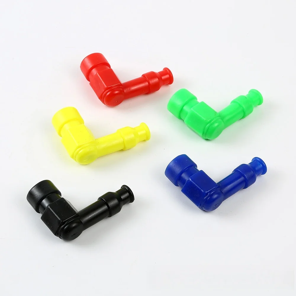 Silicone Spark Plug Boot Cap High-Voltage Resistant Rubber Ignition Cover for Motorcycle Engines