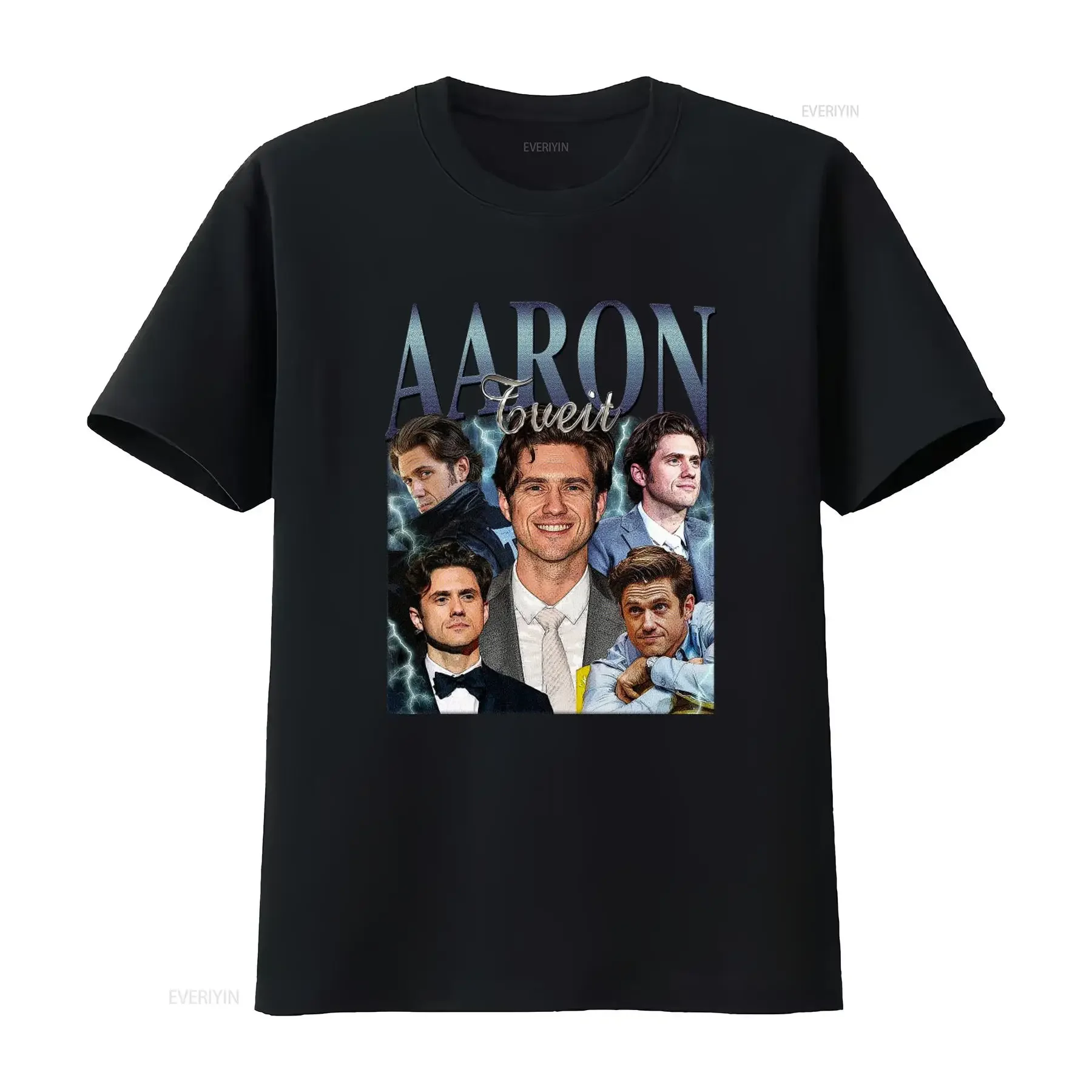Limited Edition Aaron Tveit Vintage T Shirt 90s Retro Design Actor Homage Ideal for Him and Her vintage Washed Comfortable