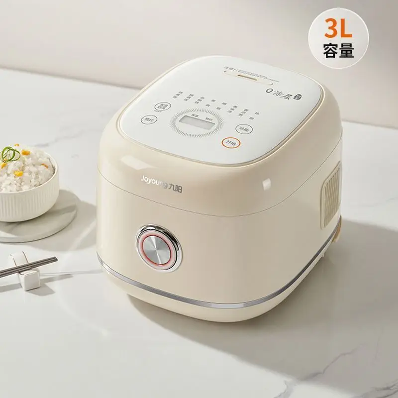 Joyoung30N1 Rice Cooker with 0 Coating Stainless Steel Liner 3L Rice Cooker Electric Food Warmer