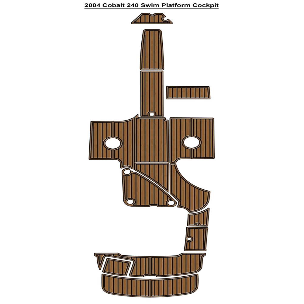 

Кобальт 240, платформа для плавания, кокпит, лодка, пена EVA, искусственный тиковый коврик для палубы, напольный коврик SeaDek, стиль Gatorstep, самоклеящийся dfg9j3h1