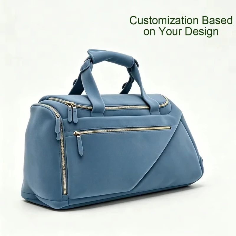 Multifunctional Wet and Dry Separation Waterproof Travel Bag Large Capacity Custom Logo Fitness Gym Foldable Bag