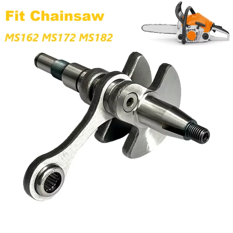 Ms172 ms182 virabrequim manivela biela apto para stihl ms162