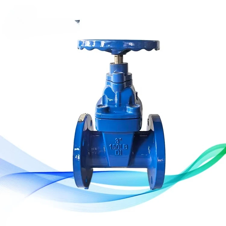 Heavy Duty AWWA Non-riser Stem Soft Seal Smart Gate Valve ANSI Ductile Iron Flanged Gate Valve Industrial