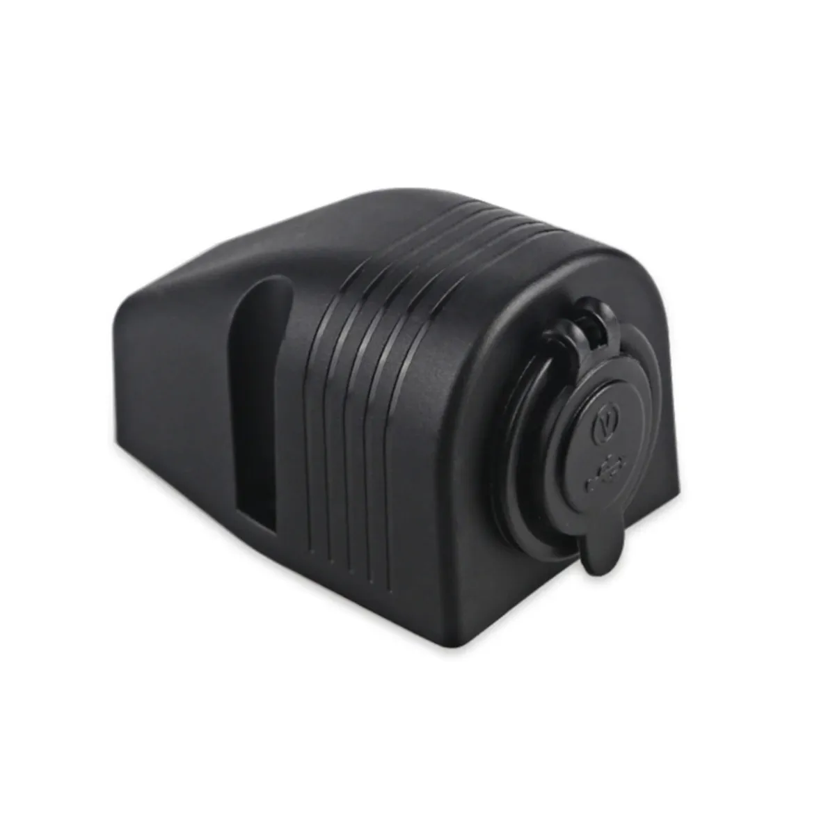 Universal 1/2 Holes Tent Base 12-24V Car Cigarette Lighter Socket with Waterproof Cover for Auto Truck Motorcycle Boat