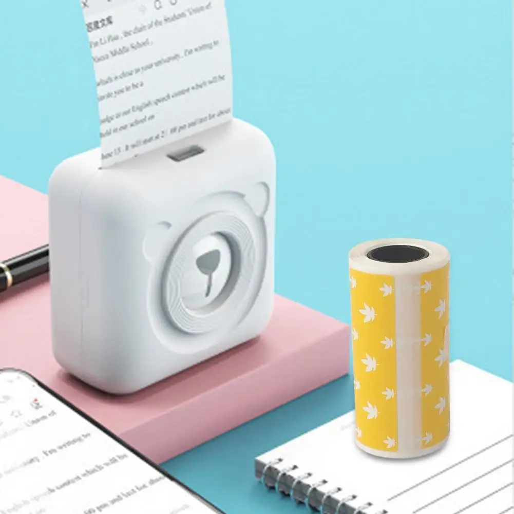 Mini Printer Paper para Supermercado, Papel térmico útil, Etiquetas duráveis, Fácil de usar