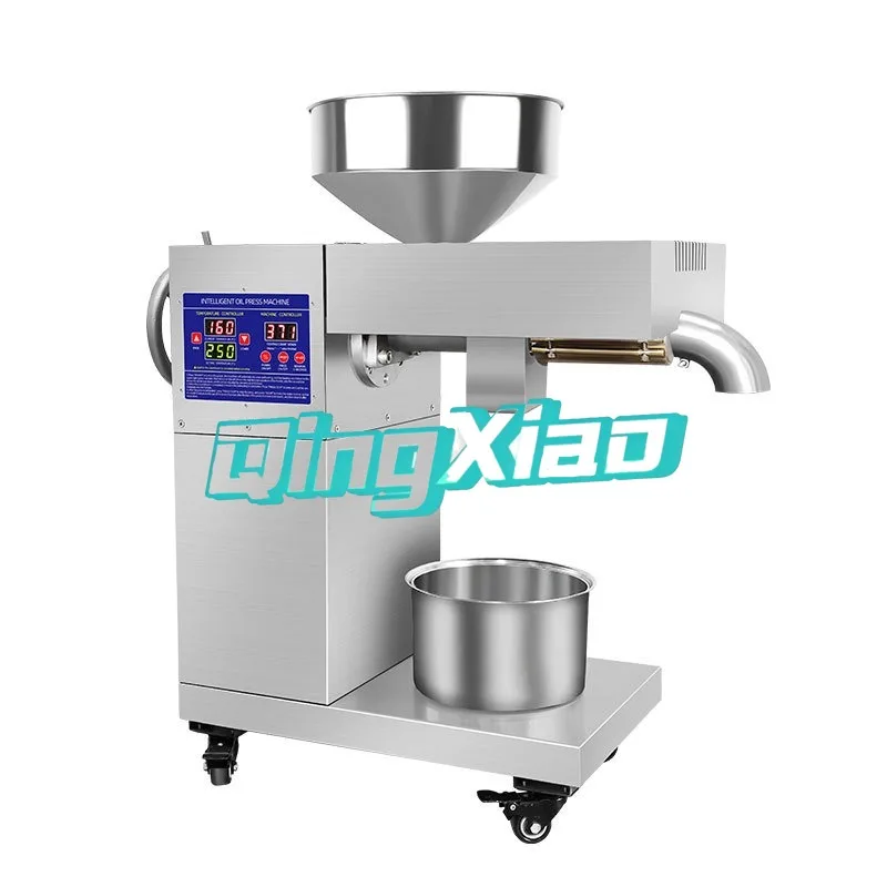 D06 Commercial Oil Press Machine Small Stainless Steel Oil Press Machine Capacity 20KG/H Industry Machinery Equipment