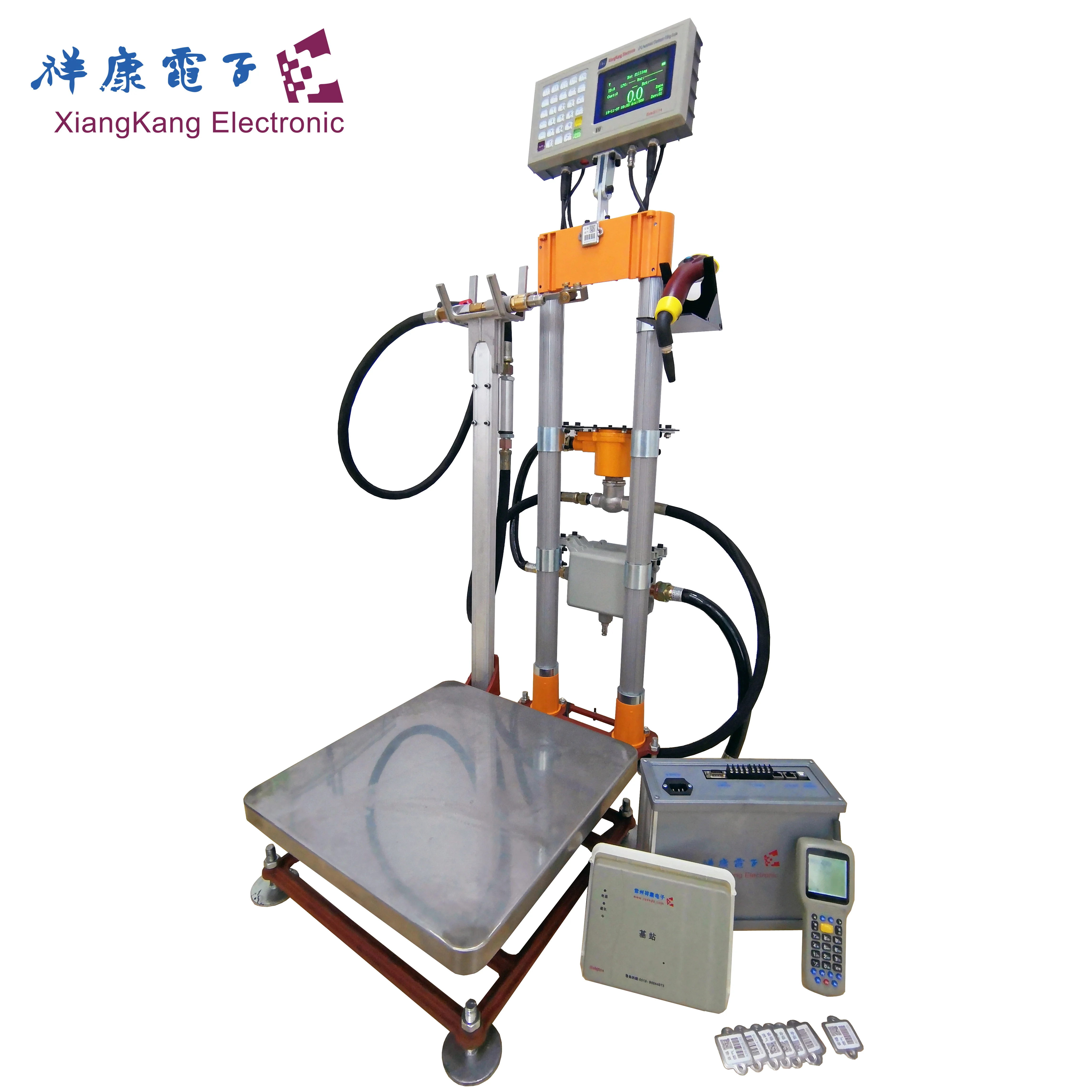 Direct Sales Mini-mobile ATEX Approval Real-Time Monitoring Flexible LPG Filling Scale Gas Station