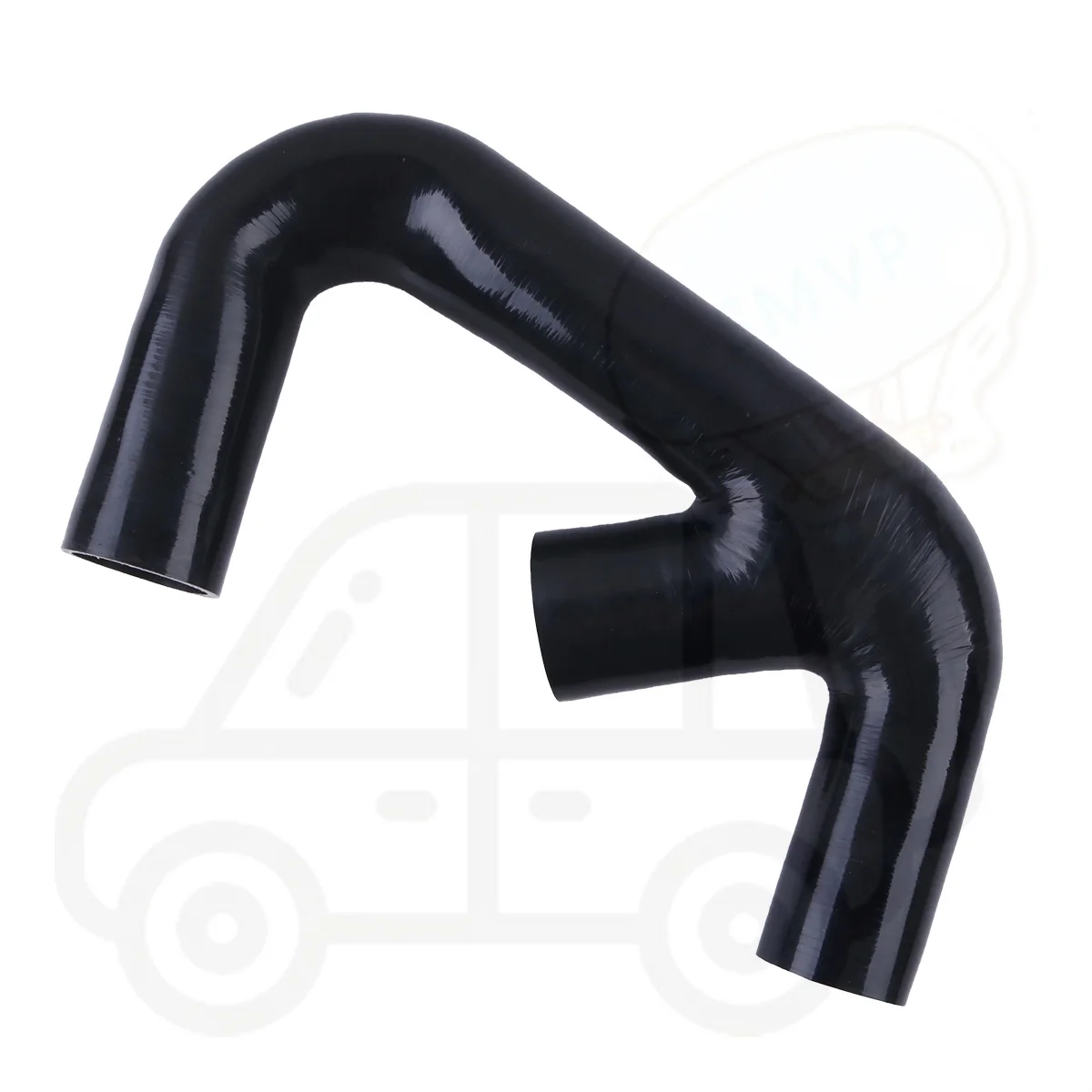 2PCS 4PLY With Metal Fittings Upgrade Silicone Intercooler Intake Turbo Hose Kit For VW Golf R GTI MK7 2.0T 2015+