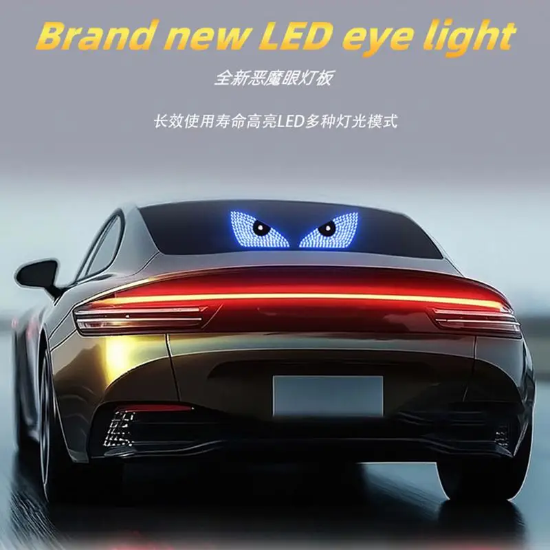 Devil Eyes LED Light for Car Windshield Dynamic Demon Eye Atmosphere Lamp USB Truck LED Ambient Lights Auto Accessories
