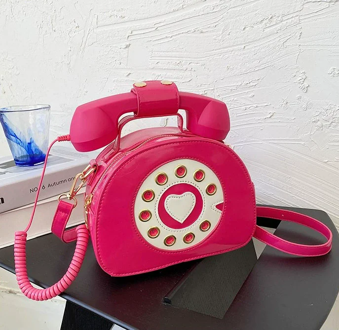 حقيبة كروس جديدة بكتف واحد للنساء حقيبة هاتف لطيفة ومبتكرة وجميلة ومضحكة ومخصصة #5