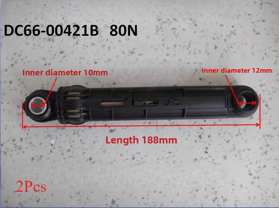 2Pcs suitable for Samsung Drum Washer Shock Absorber DC66-00421B