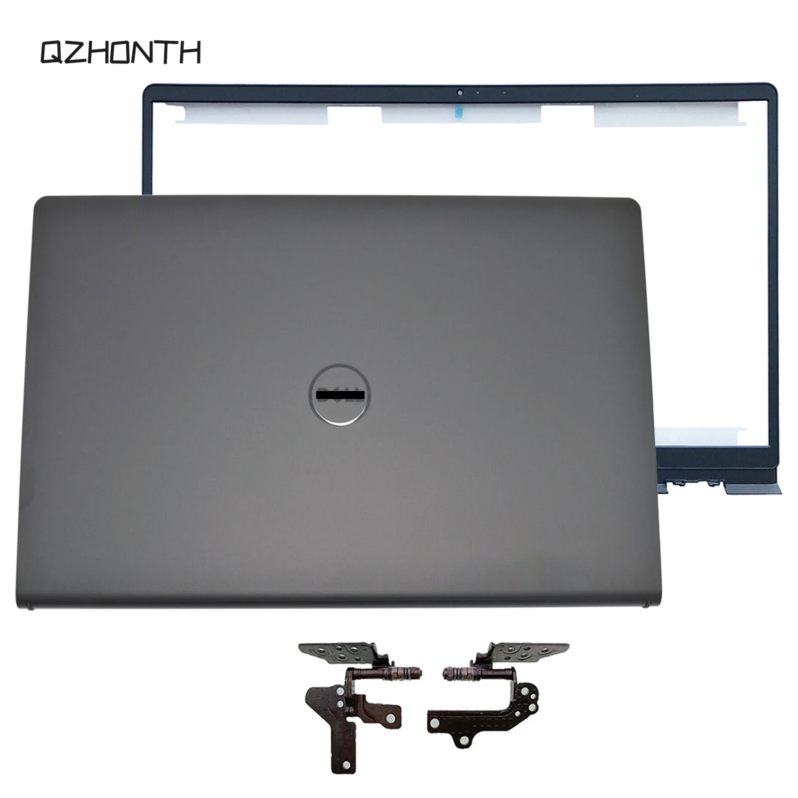 New For Dell Vostro 15 3510 3511 3520 3525 LCD Back Cover / Front Bezel / Hinges 0DWRHJ DWRHJ Black