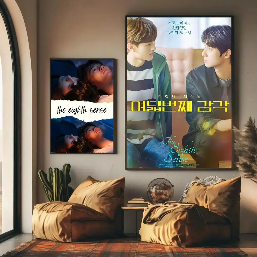 The Eighth Sense Poster Home Living Bed Room Bar Hallway Sticky Wall Art Printing Waterproof Aesthetic Decor