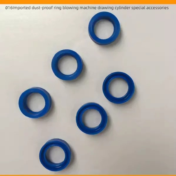 Anillo a prueba de polvo importado, accesorios especiales para cilindro elástico de máquina de soplado de botellas, 2 piezas, 16
