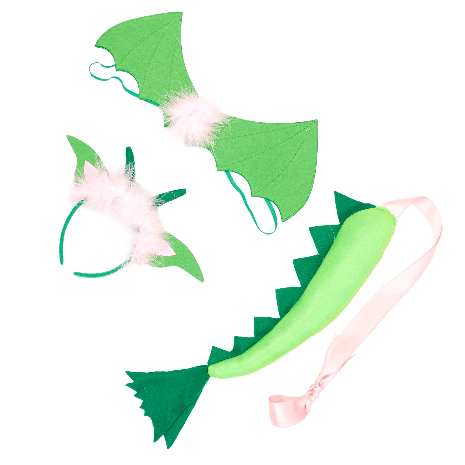 

Attractive Dinosaur Tail Headband Kids Cartoon Photograph Prop Stage Performance Accessory