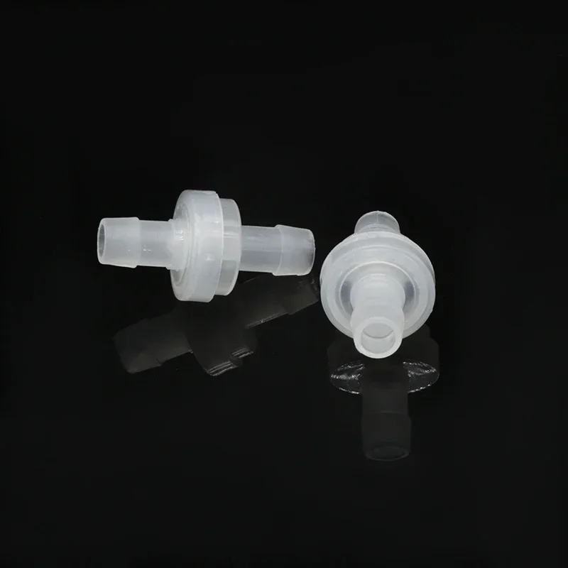 1~10Pcs Plastic water flow check valve 3/4/6/8/10/12mm Liquid one-way valve for Fuel Gas Liquid Ozone-Resistant Water smart