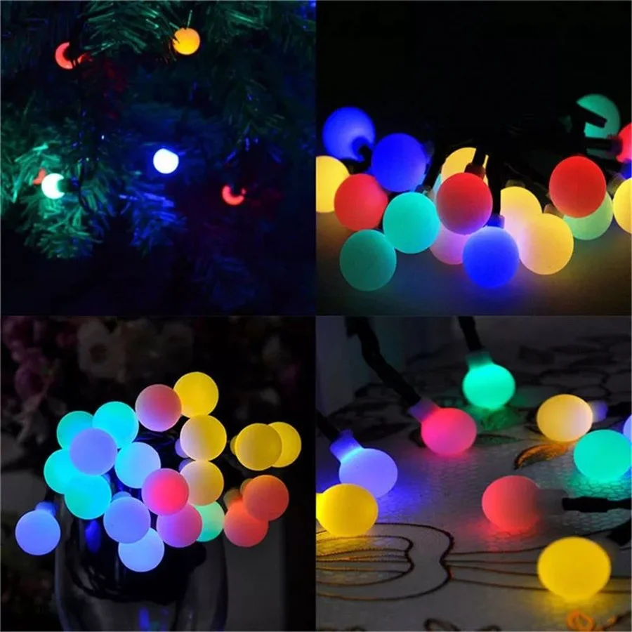 8 Modi Zonne-Kerst Lichtslingers Buiten Waterdicht 22M 200led Sprookjesachtige Tuinverlichting Slinger Voor Feest Bruiloft Nieuwjaar Decor