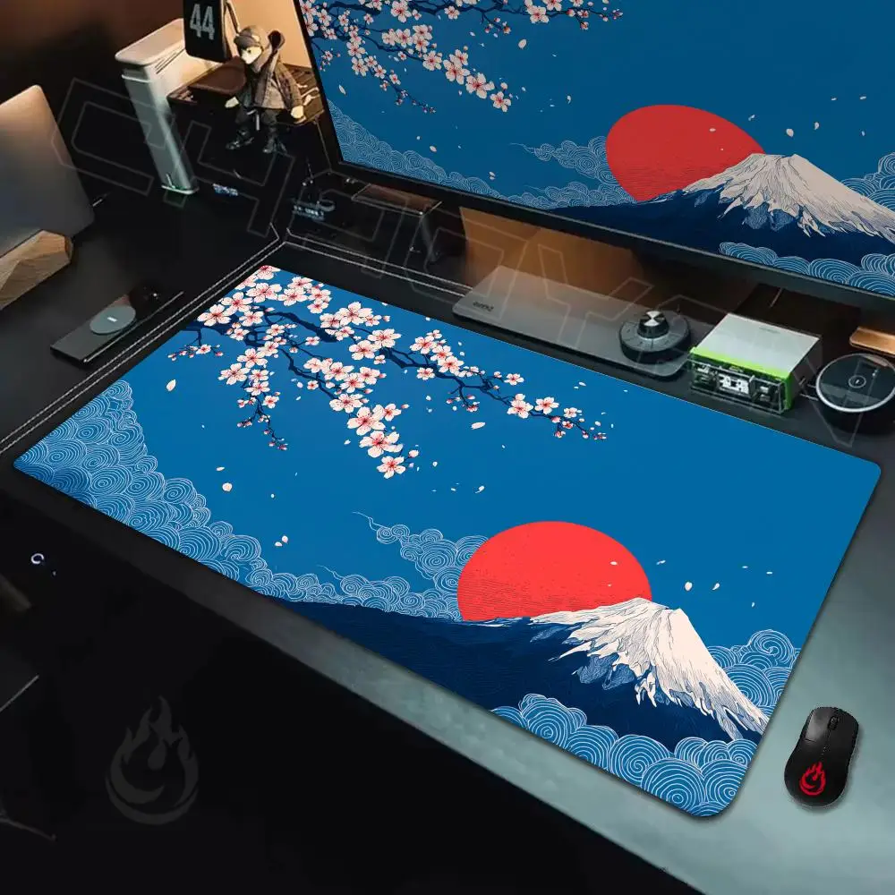 Auspicious clouds and sunset Mouse Pad Desk Mat Large Computer Office Carpet Mousepad Gamer Gaming PC Accessories Keyboard Rug