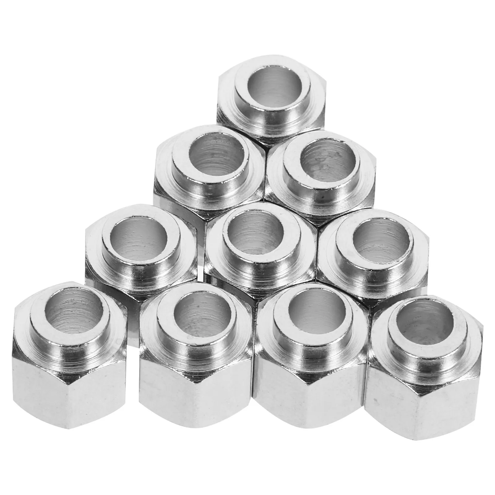 

10 шт. шестигранных эксцентриковых колонок-фиксаторов для 3D-принтера, набор гаек для выравнивания, ручная установка, углеродистая сталь, никелированная, для 3D-печати
