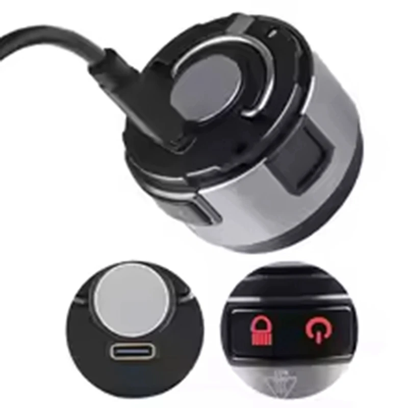 Многофункциональный рабочий фонарь с зажимом для крышки, светильник для кемпинга, мощный фонарик XPG + COB, фара с магнитным крючком