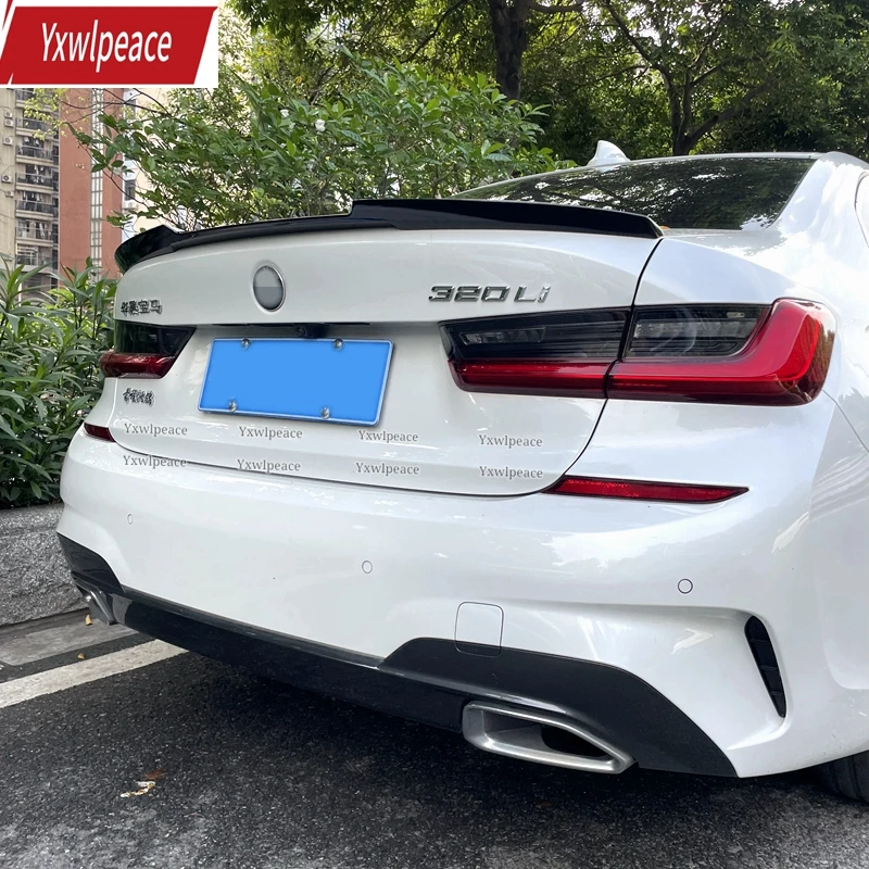 

M4 Style ABS Plastic Rear Trunk Lip Spoiler Body Kit Accessories For BMW G20 NEW 3 Series 2019 2020 2021 2022 320i 320D