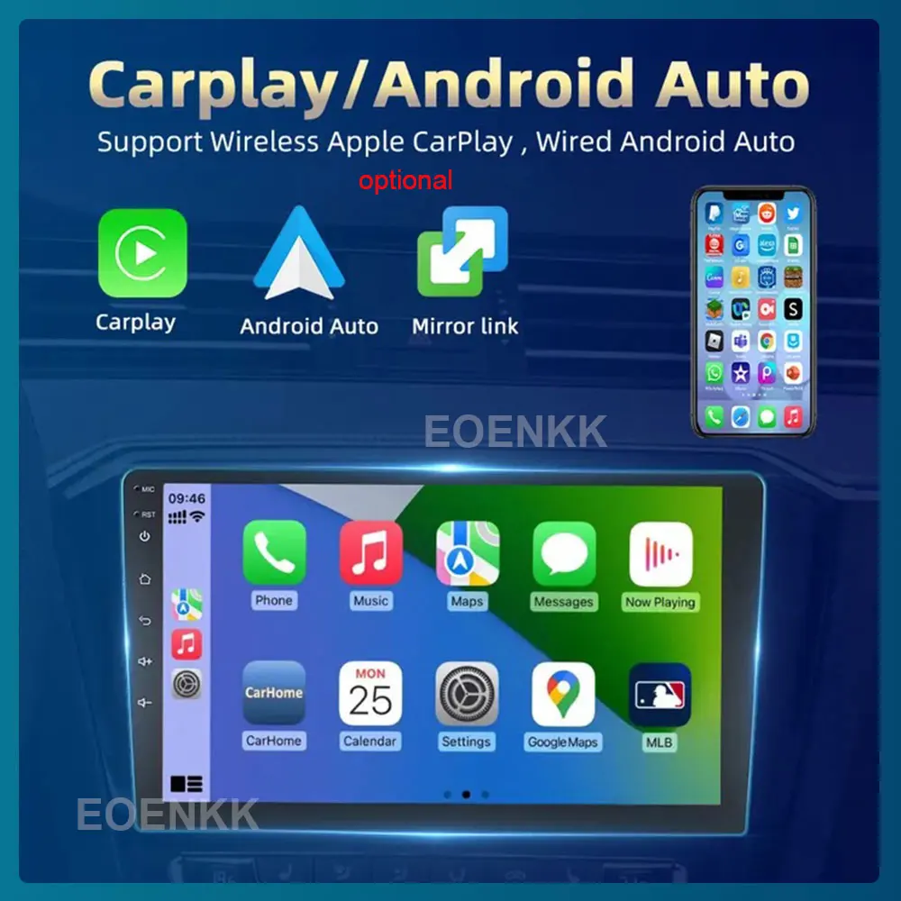 Автомобильный мультимедийный плеер Carplay для Honda City 2014-2019, автомагнитола 2 Din, Android 13, стерео, 4G, навигация, головное устройство, Авторадио, GPS