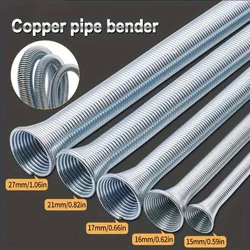 5pcs Premium Outside Style Spring Copper Tube Benders Manual Internal Folding Bending Line Pipe for O.D. 1/4