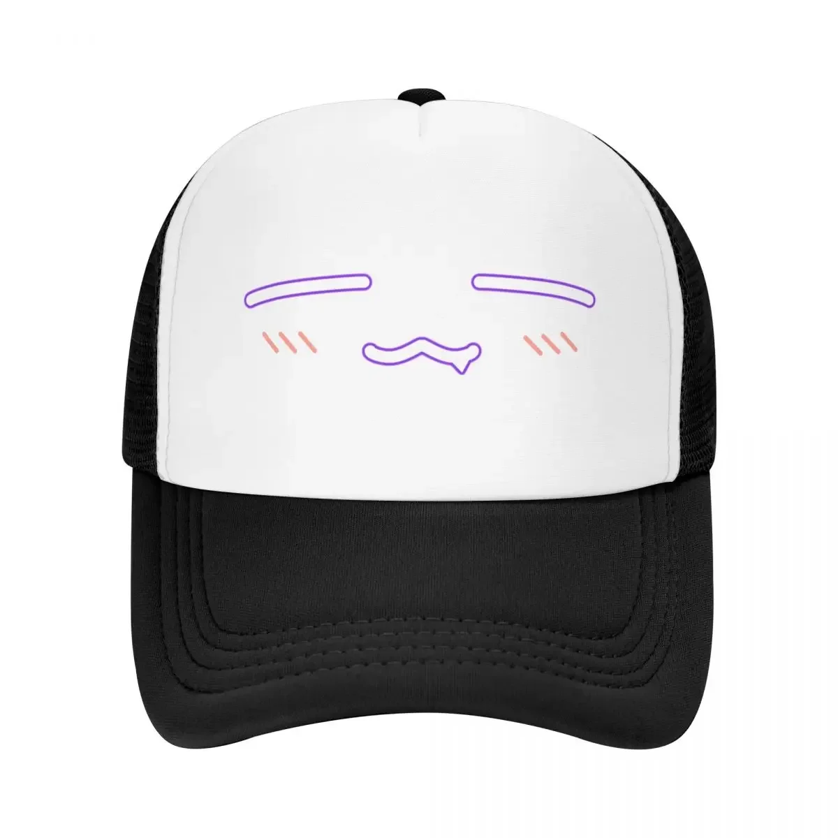 Takodachi Face Baseball Cap cute fishing hat Women Caps Men's