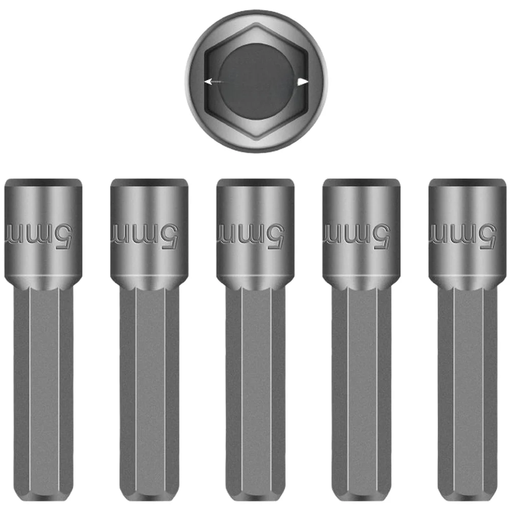For IMPACT Socket Set 11pcs Non Magnetic Hex Shank 4mm 5mm 6mm 7mm 8mm 9mm 10mm 11mm 12mm 13mm Chrome Vanadium