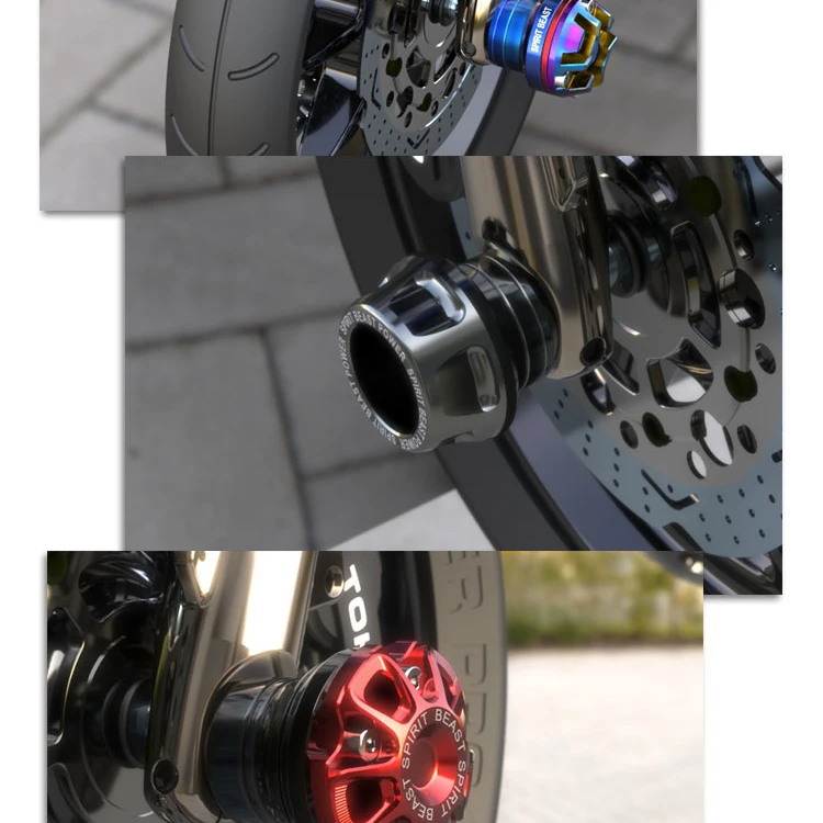 FOR Hyosung gtr 125 250R 650R comet 125 aquila gv650 Motorcycle Falling Protector Explosion-proof Front Fork Cups Sliders Crash