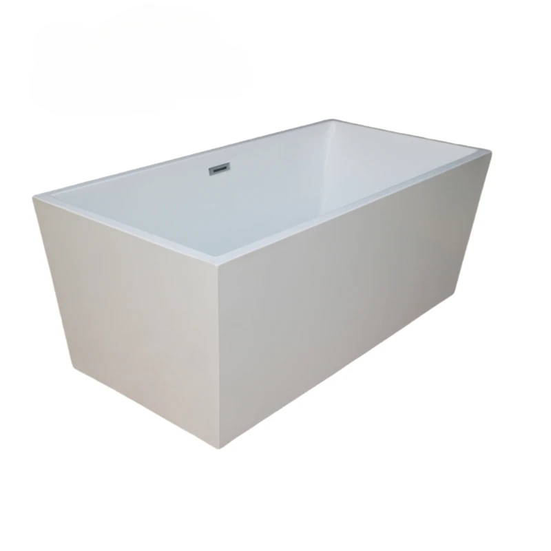 New hot sales surface bathroom soaking hot tub acrylic bathtub freestanding bath tub bathtub