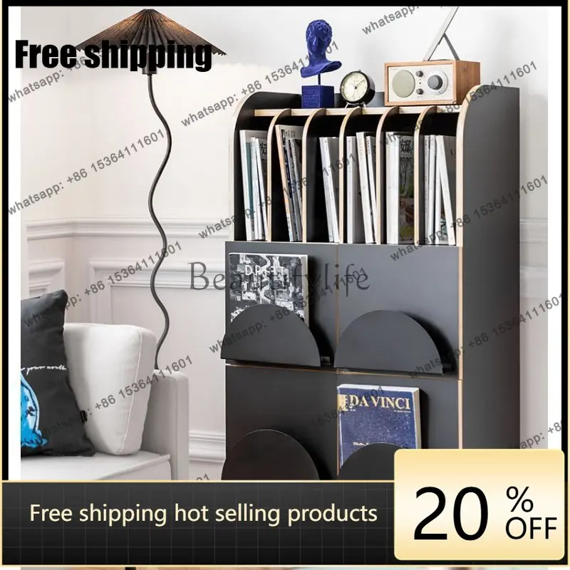 Italian minimalist paint dining side bookcase creative art storage personalized storage wine cabinetFactory Direct